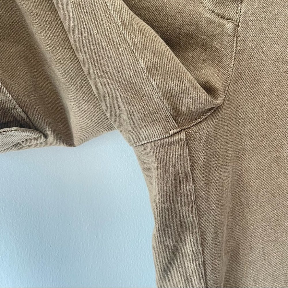❌SOLD❌ Wilfred Free Modern Cargo Pant High-waisted cargo pants brown size 8 - Picture 10 of 15